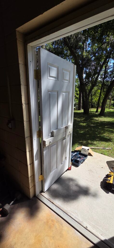 Double Door Repair Service in Branford — door frame adjustment