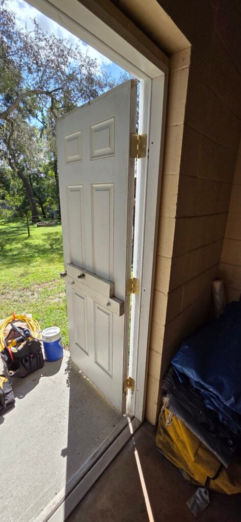 Double Door Repair Service in Branford — branford handyman